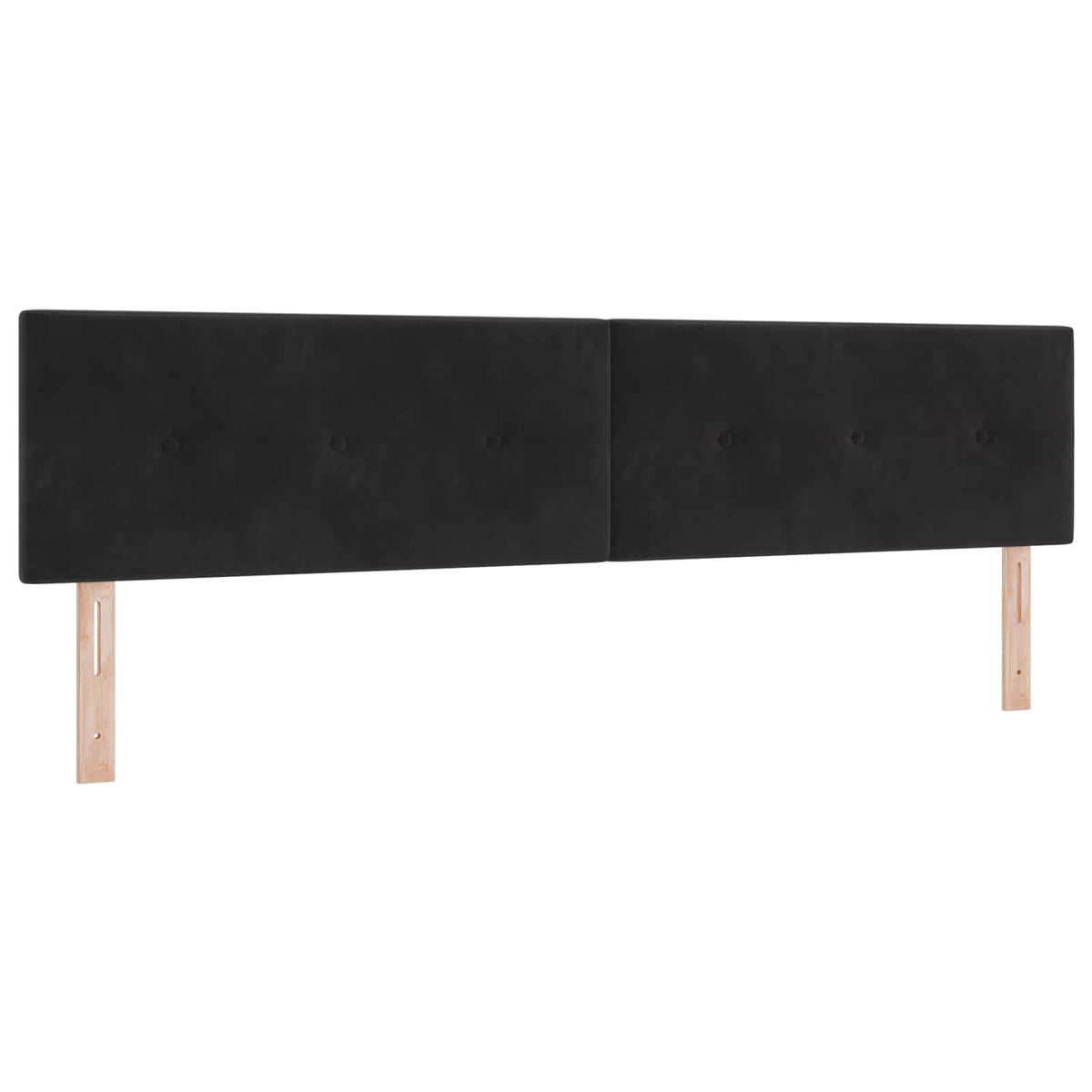 Krevet s box springom, madracem i LED-om Crna 200 x 200 cm