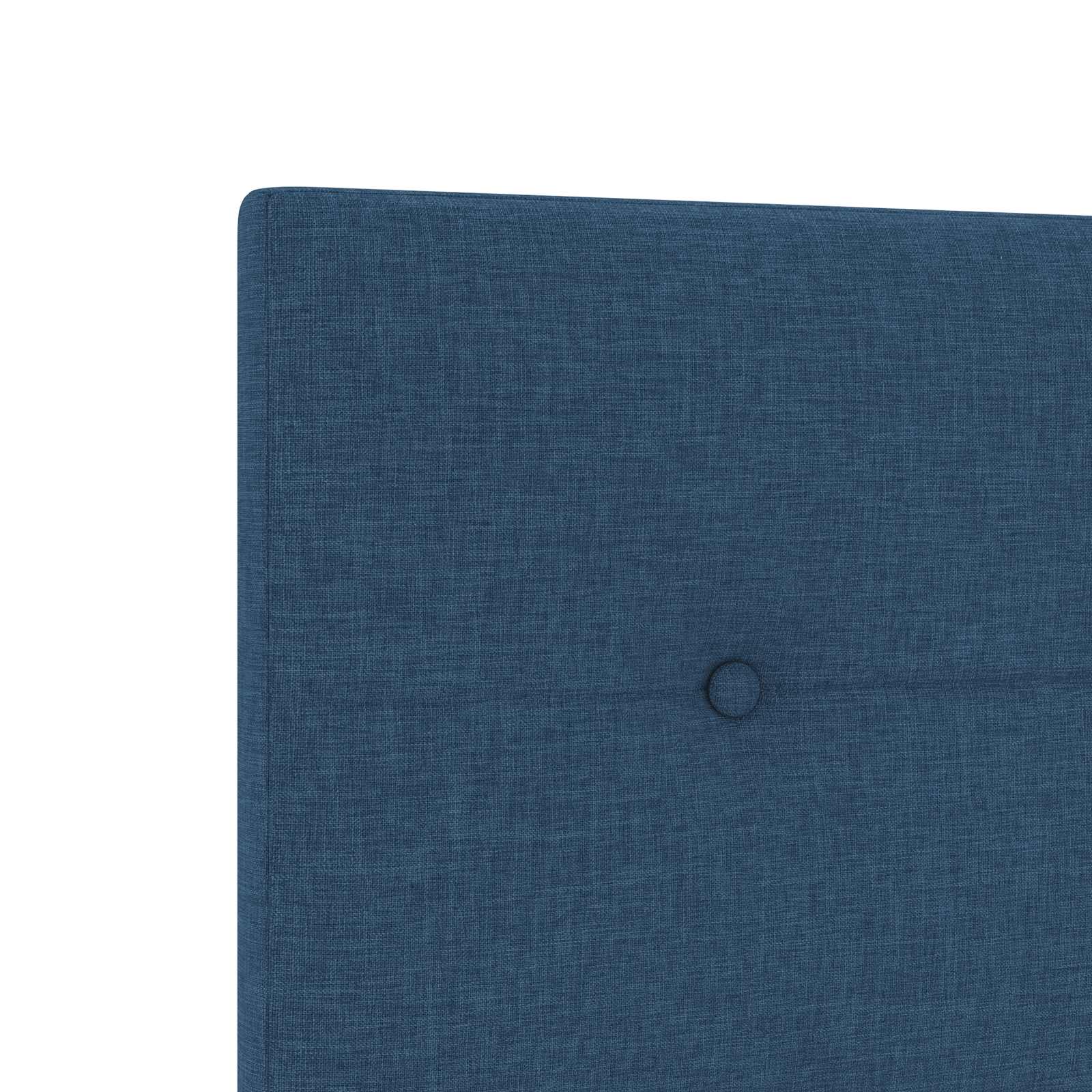 Boxspring krevet s madracem Plava 140 x 200 cm Tkanina