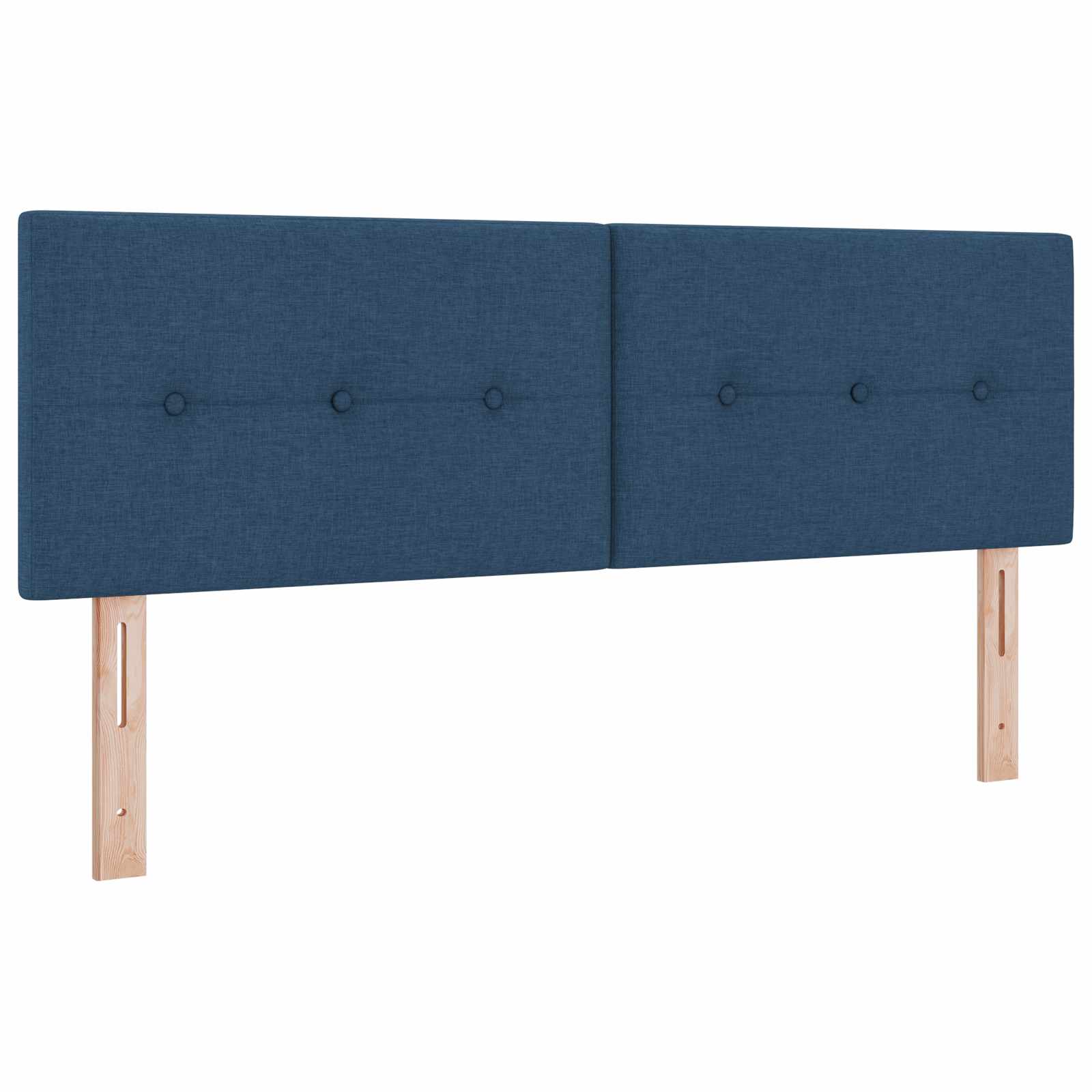 Boxspring krevet s madracem Plava 140 x 200 cm Tkanina