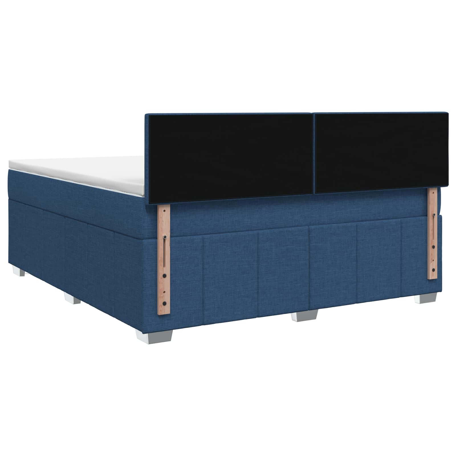 Boxspring krevet s madracem Plava 140 x 200 cm Tkanina