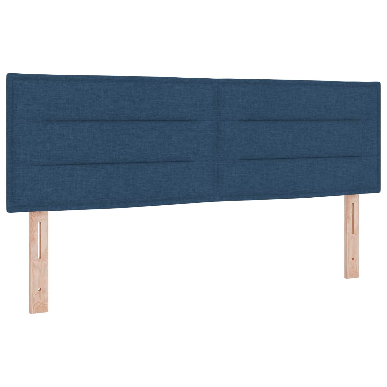 Boxspring krevet s madracem Plava 140 x 200 cm Tkanina