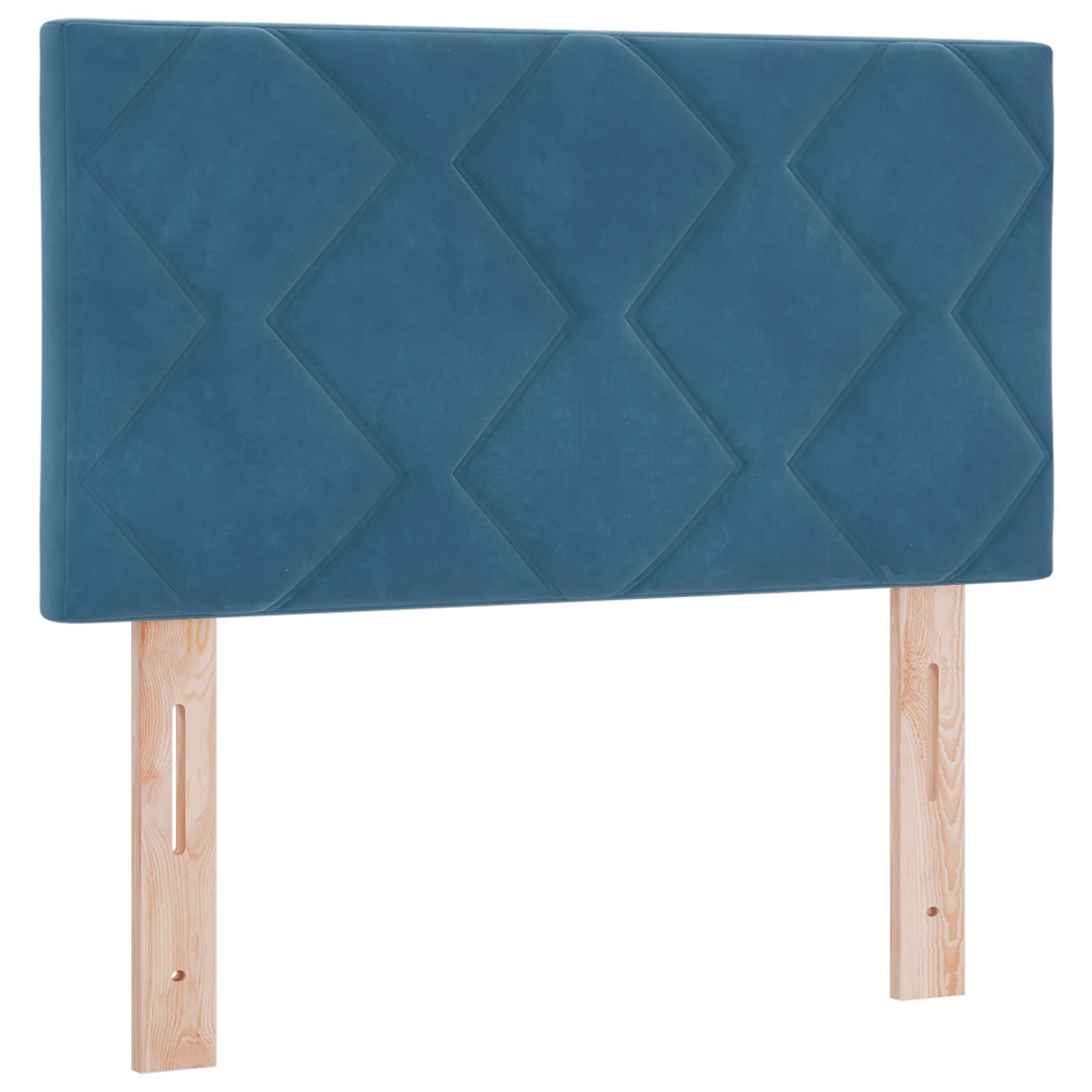 Boxspring krevet s madracem Plava 80 x 200 cm Baršun