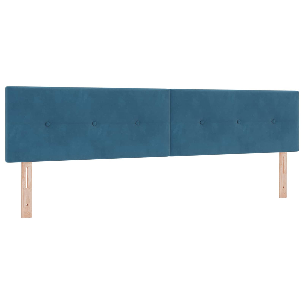 Boxspring krevet s madracem Plava 200 x 200 cm Baršun