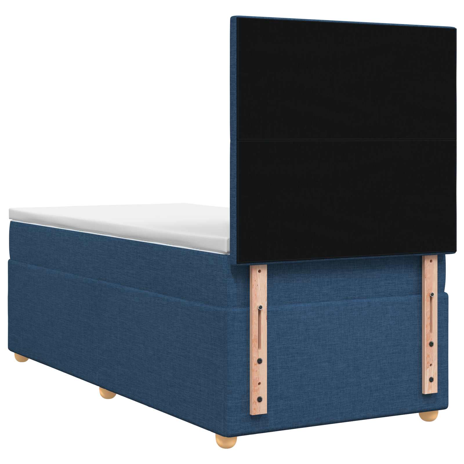 Boxspring krevet s madracem Plava 90 x 200 cm Tkanina