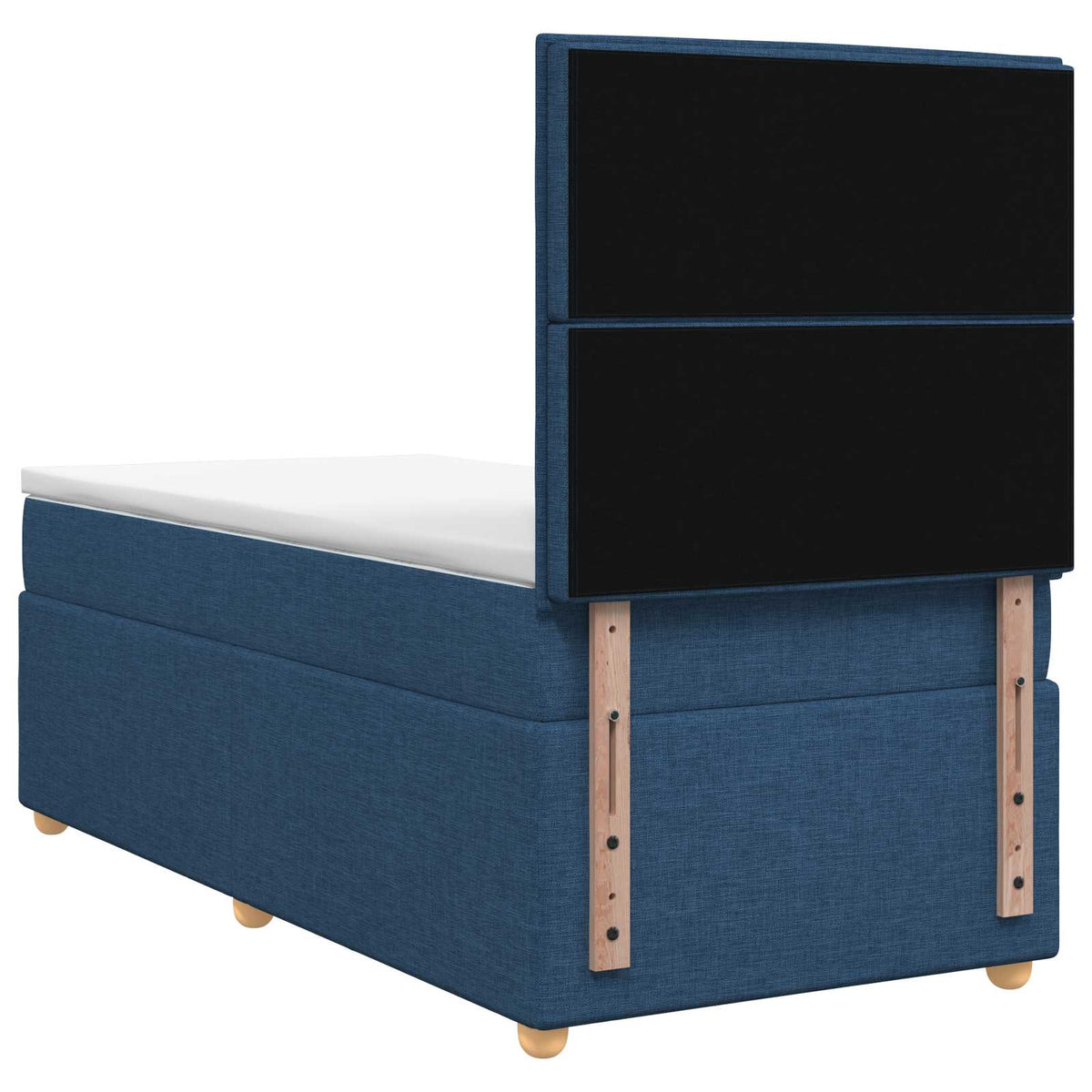 Boxspring krevet s madracem Plava 100 x 200 cm Tkanina