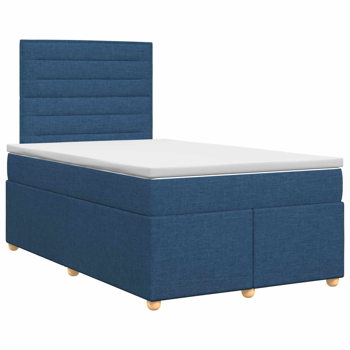 Boxspring krevet s madracem Plava 120 x 200 cm Tkanina
