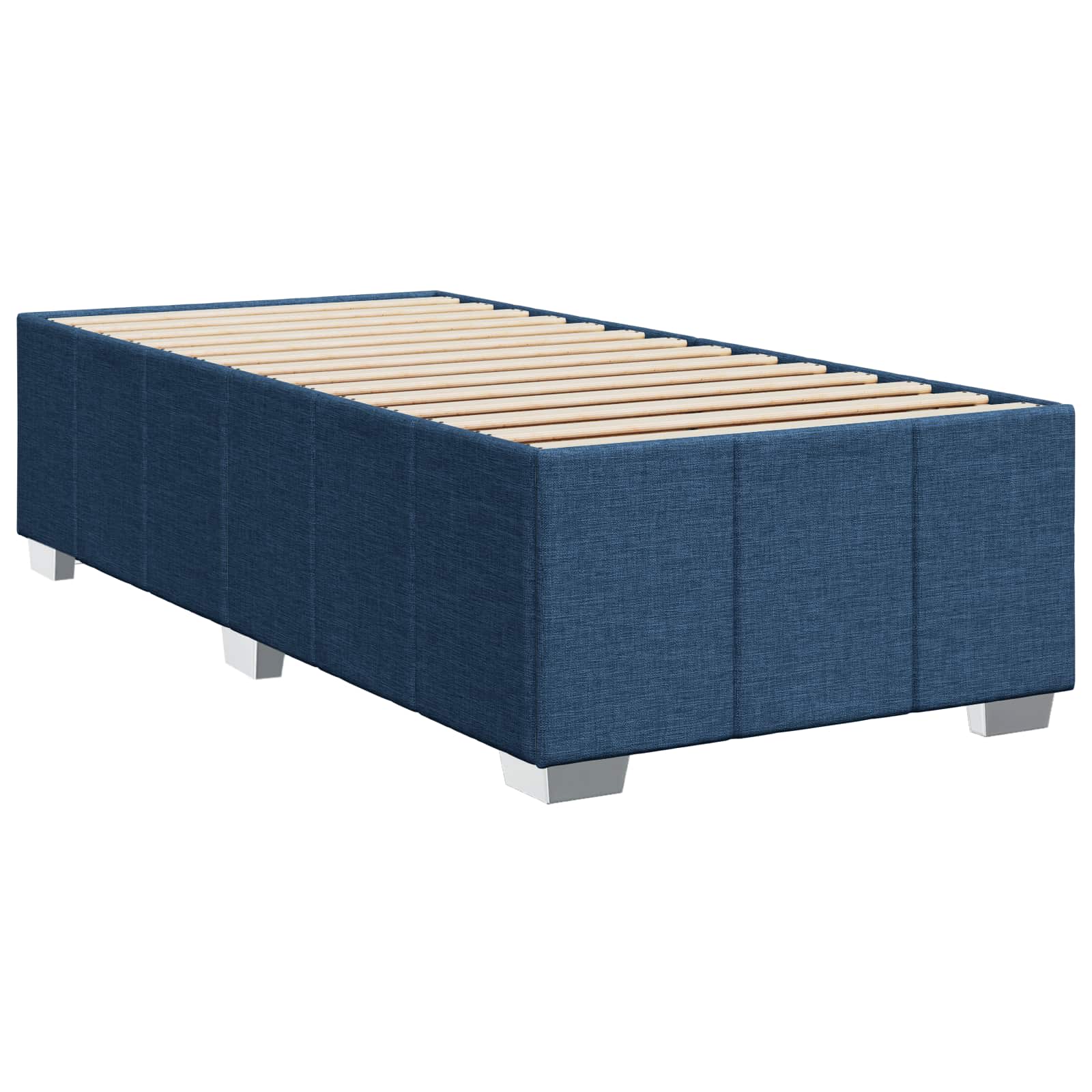 Boxspring krevet s madracem Plava 90 x 200 cm Tkanina