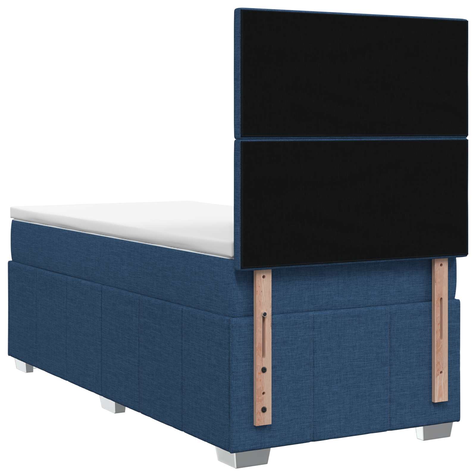 Boxspring krevet s madracem Plava 90 x 200 cm Tkanina