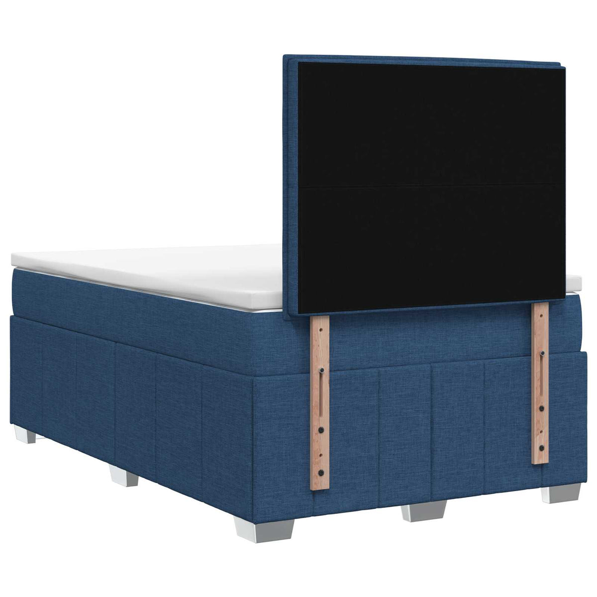 Boxspring krevet s madracem Plava 120 x 200 cm Tkanina