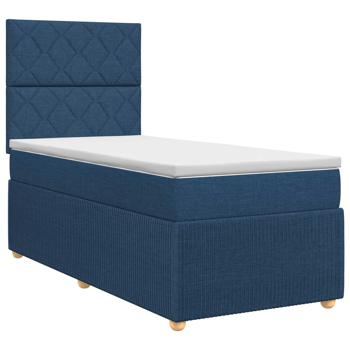 Boxspring krevet s madracem Plava 80 x 200 cm Tkanina