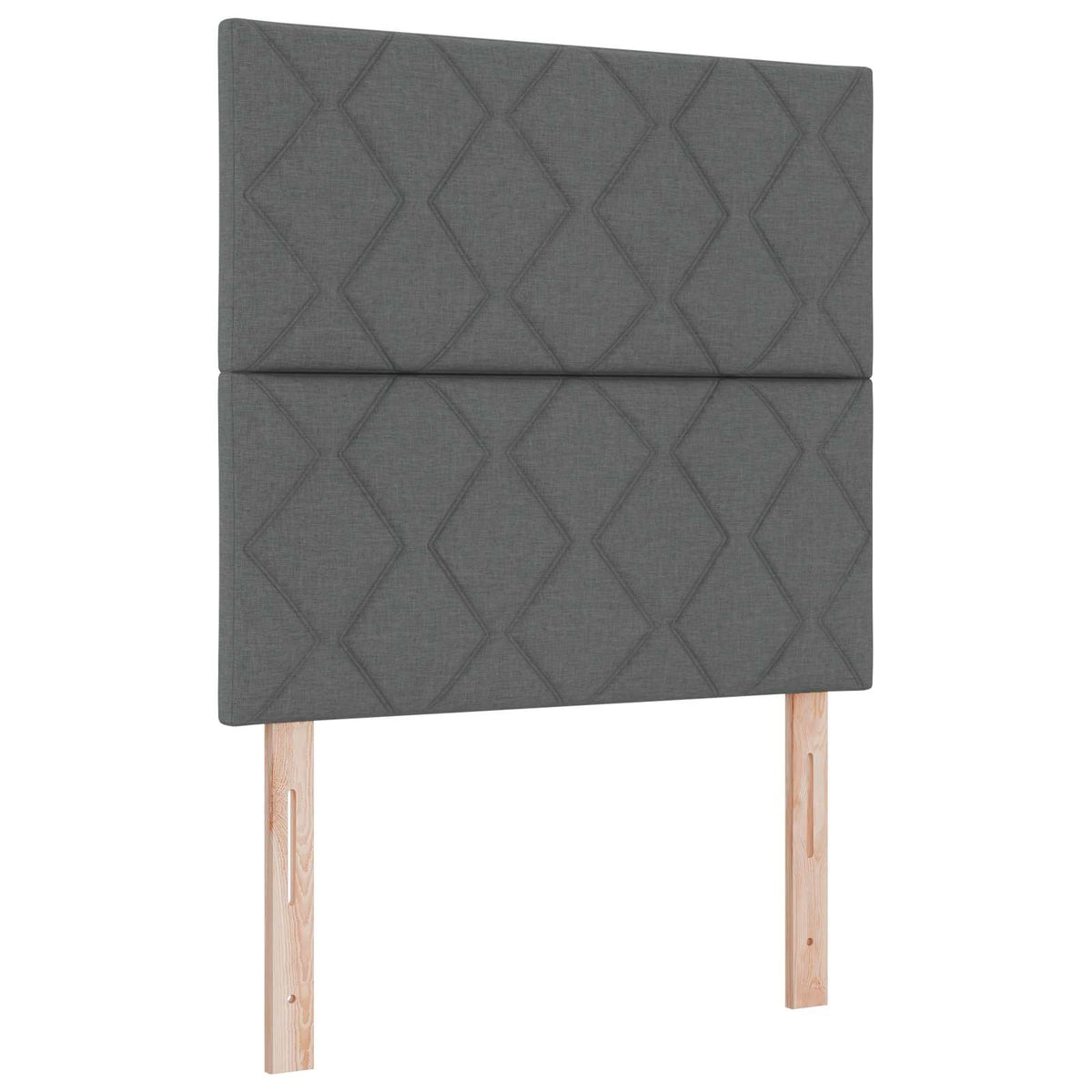 Boxspring krevet s madracem Tamnosiva 90 x 190 cm Tkanina