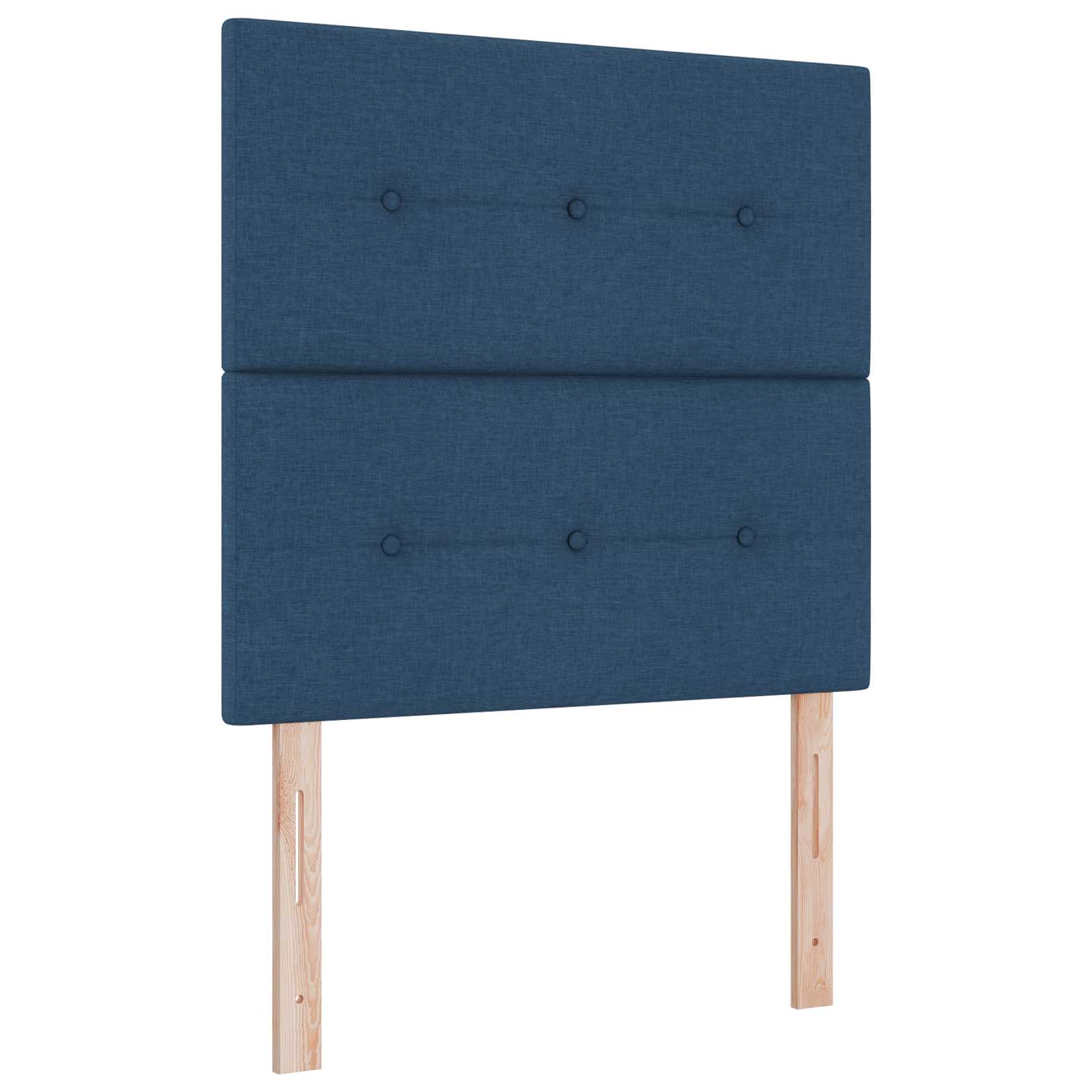 Boxspring krevet s madracem Plava 90 x 200 cm Tkanina