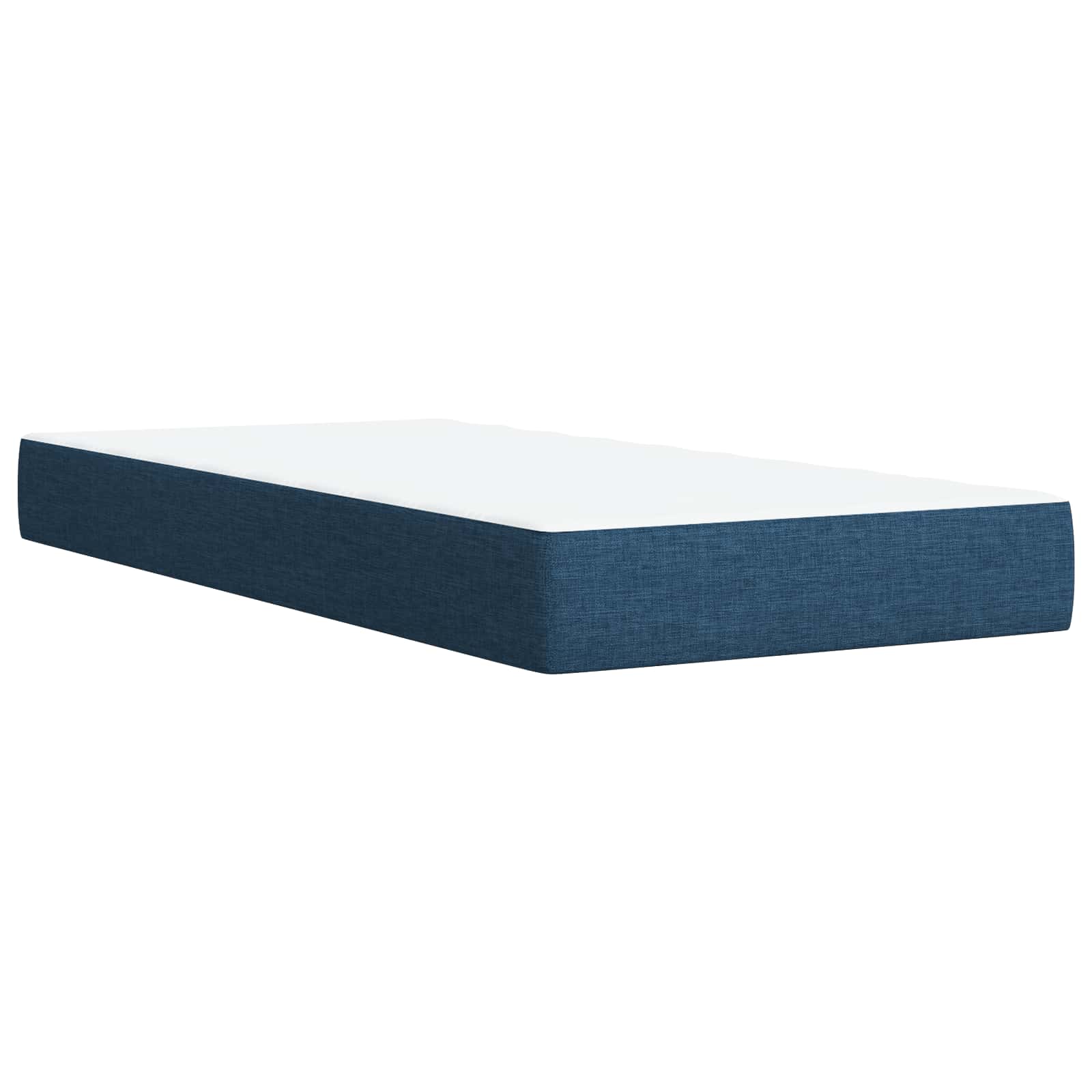 Boxspring krevet s madracem Plava 90 x 200 cm Tkanina