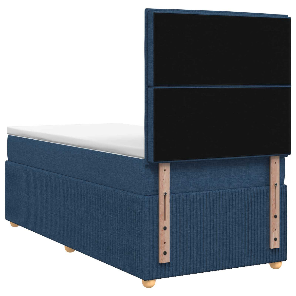 Boxspring krevet s madracem Plava 100 x 200 cm Tkanina