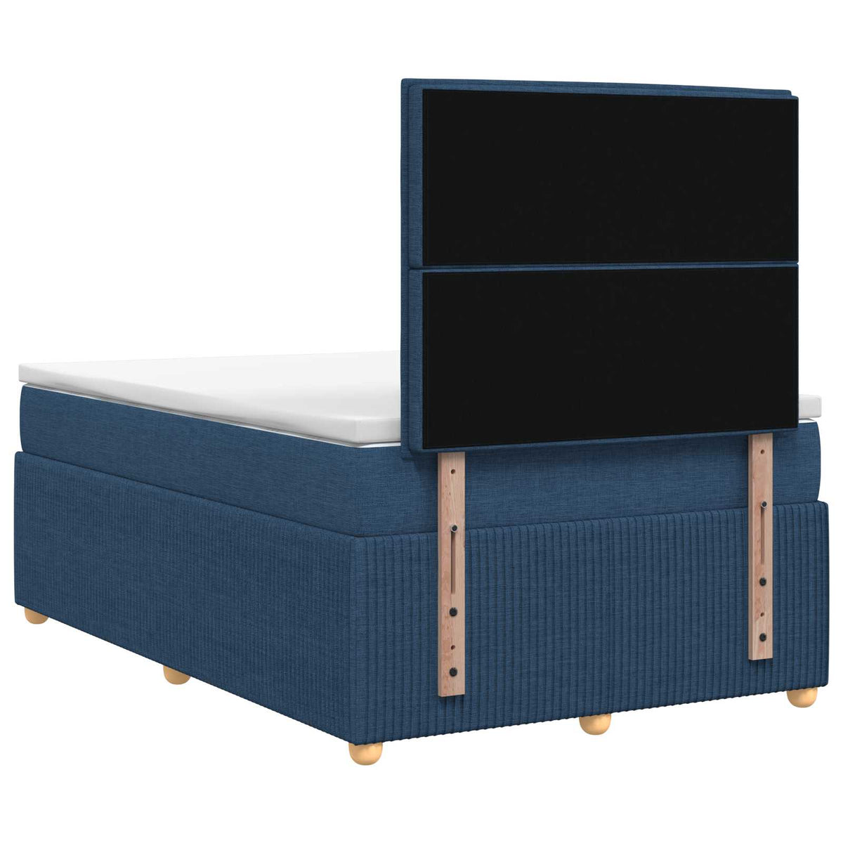 Boxspring krevet s madracem Plava 120 x 190 cm Tkanina
