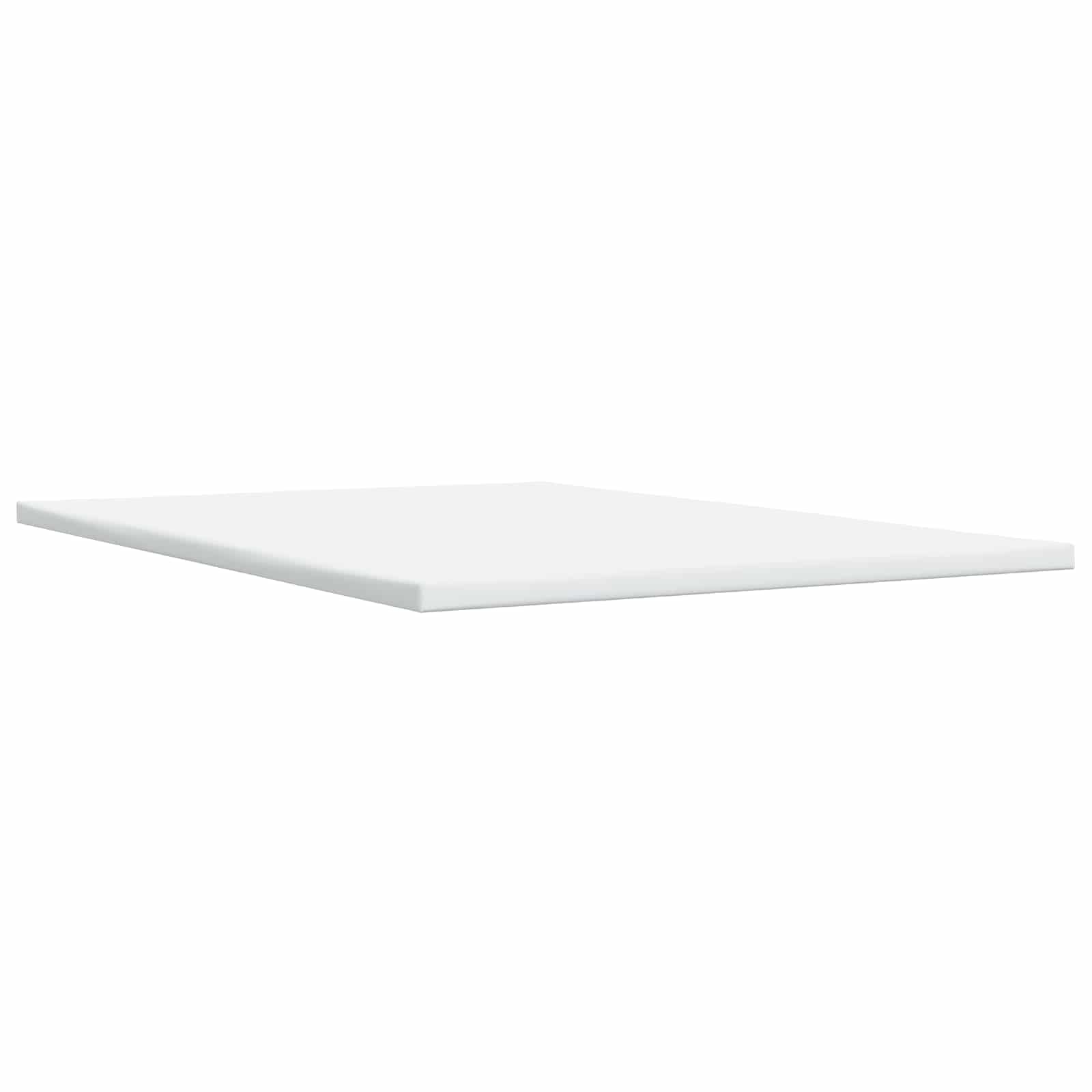 LED okvir za krevet s madracem Crna 160 x 200 cm Tkanina