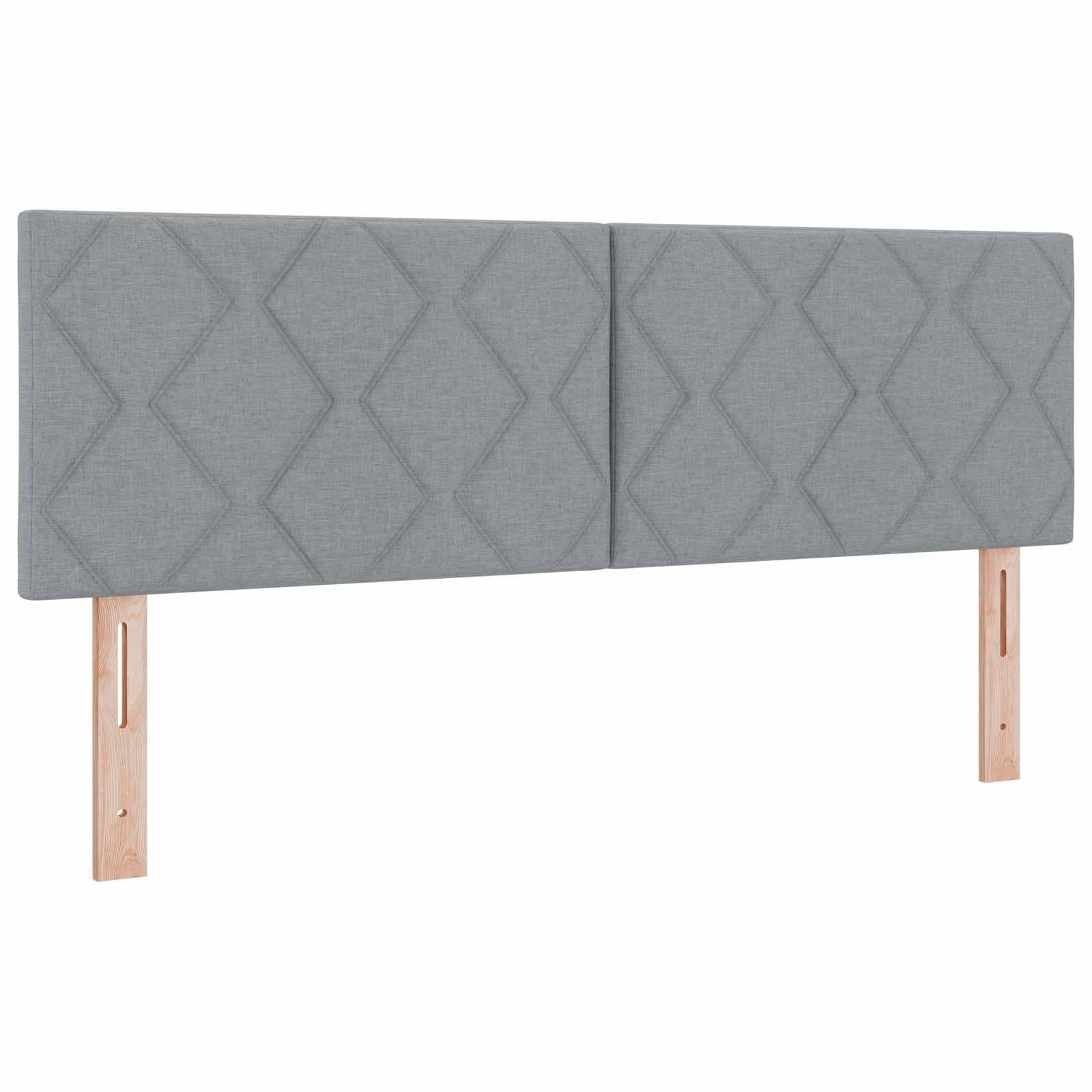 Podesivi krevet s madracem Svjetlosiva 140 x 200 cm Tkanina