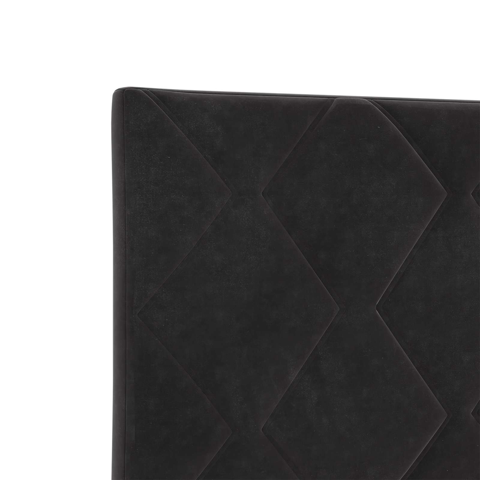 Krevet od pjene s madracem i LED-om Crna 80 x 200 cm Baršun
