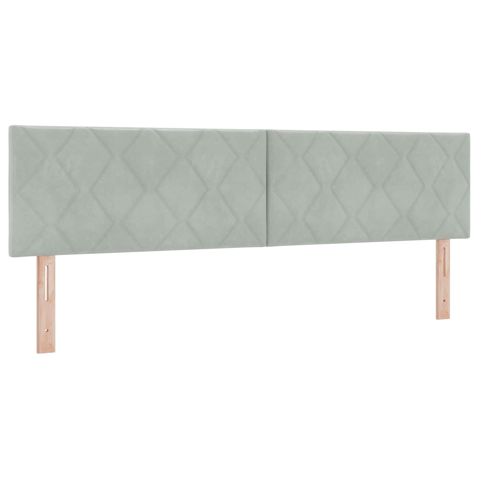 Krevet od pjene s madracem i LED-om Svjetlosiva 180 x 200 cm