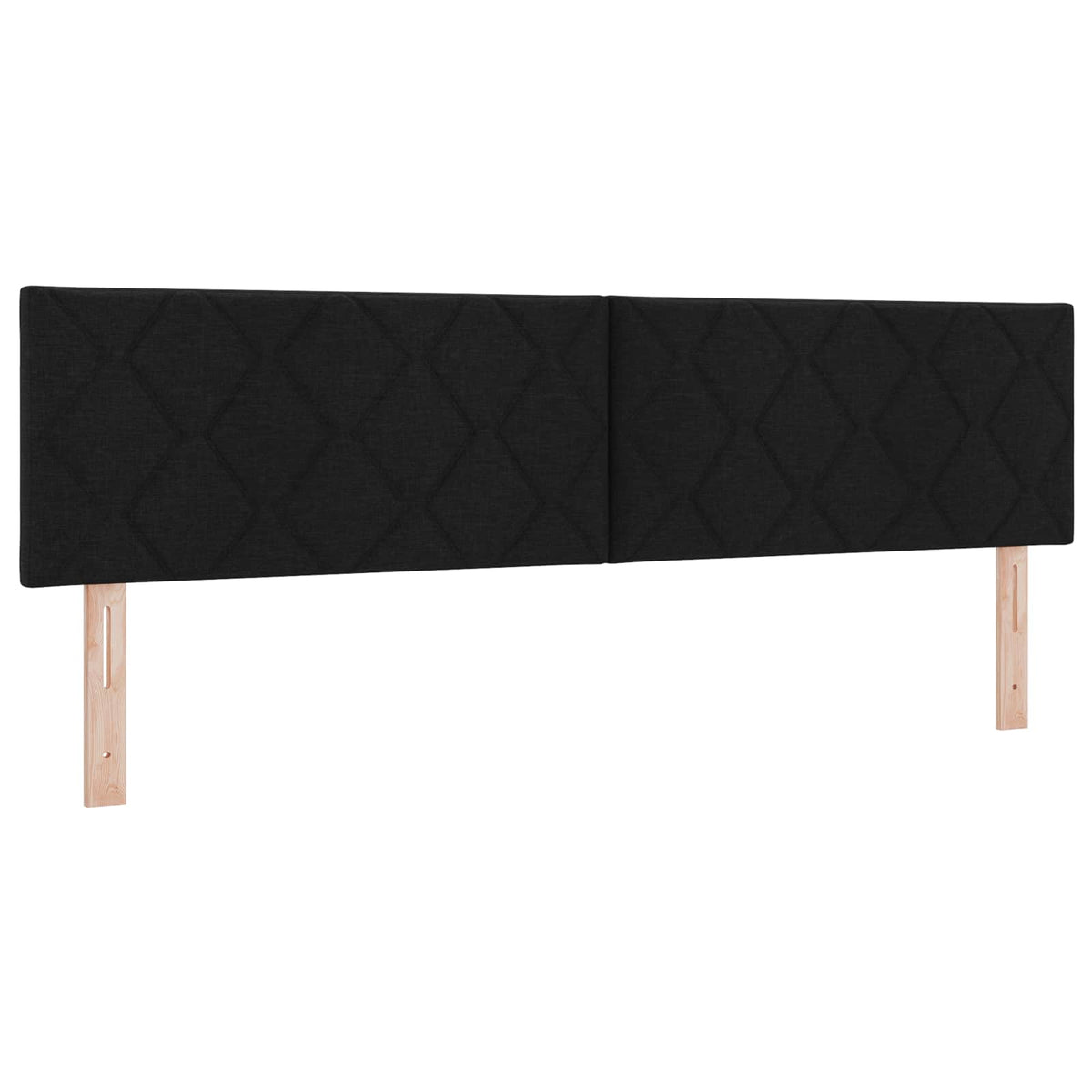 Krevet od pjene s madracem i LED-om Crna 180 x 200 cm Tkanina