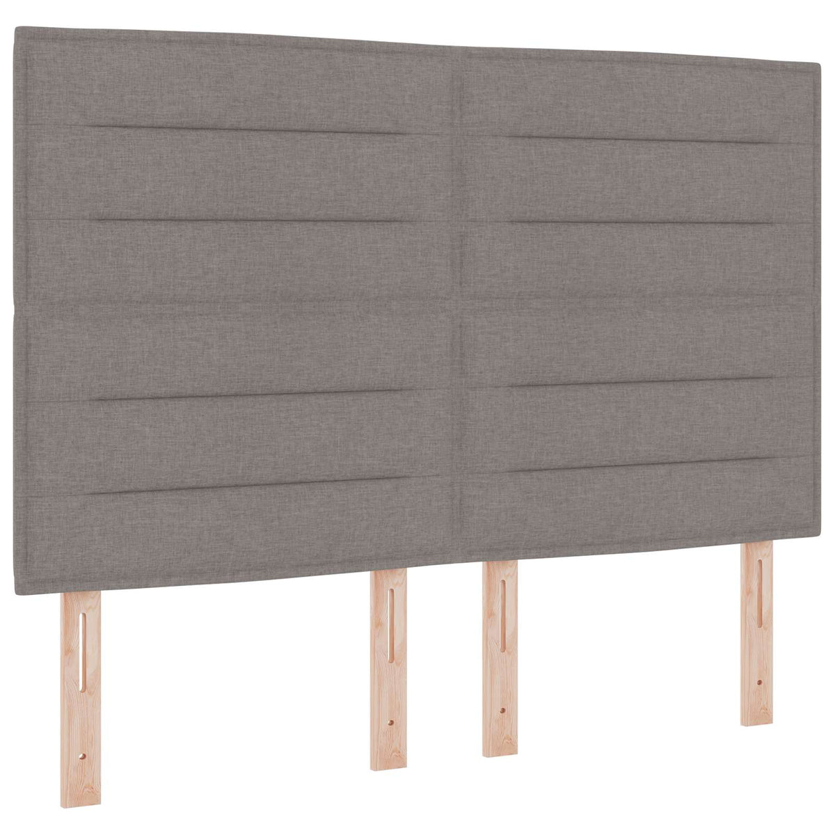Krevet od pjene s madracem i LED-om Sivosmeđa 140 x 200 cm