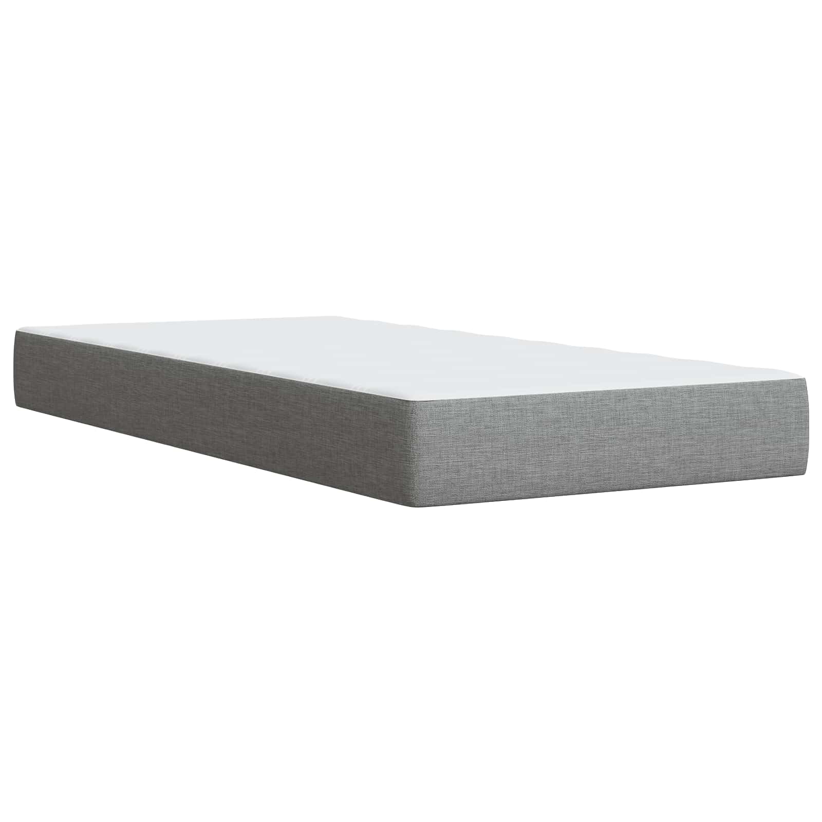 Krevet od pjene s madracem i LED-om Svjetlosiva 80 x 200 cm