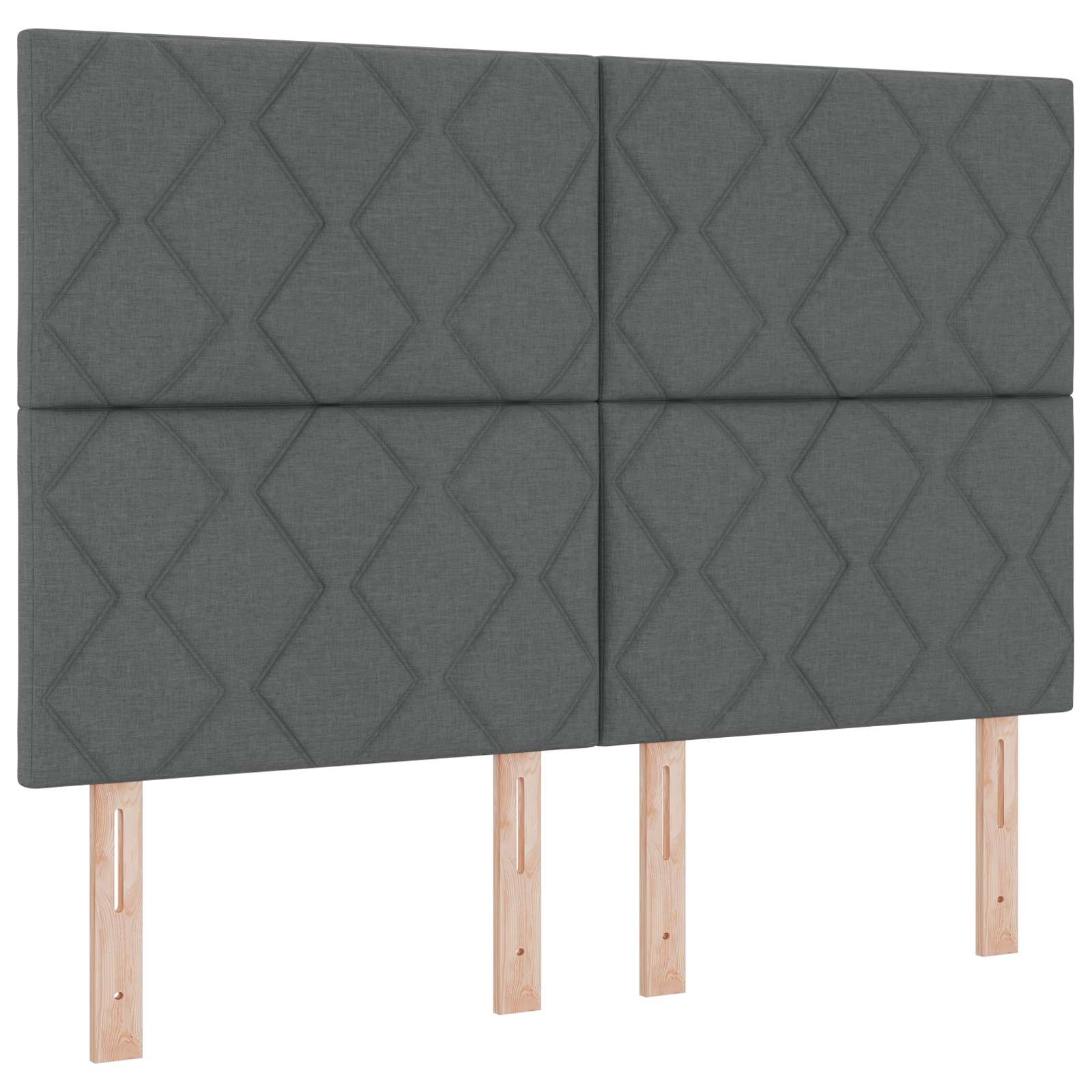 Krevet od pjene s madracem i LED-om Tamnosiva 160 x 200 cm