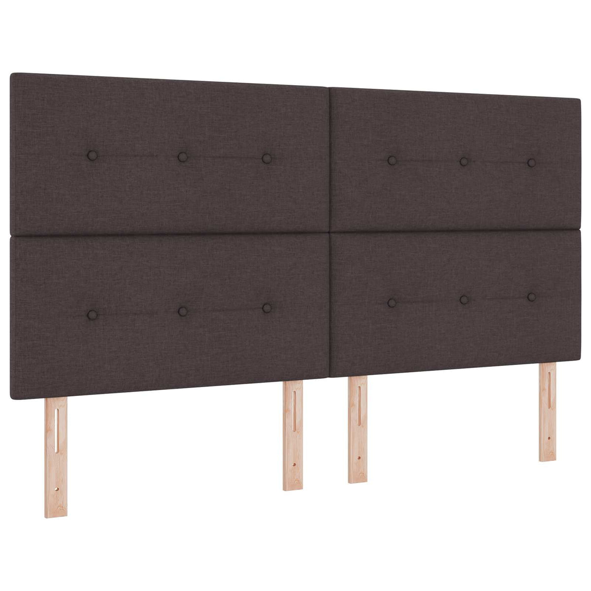 Krevet od pjene s madracem i LED-om Tamno smeđa 180 x 200 cm