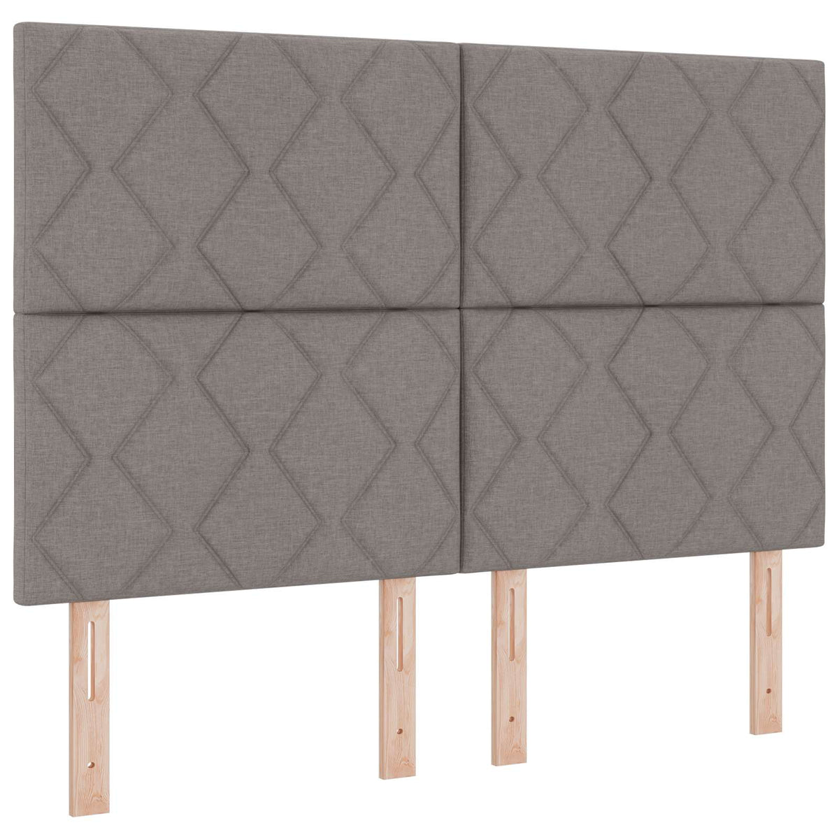 Krevet od pjene s madracem i LED-om Sivosmeđa 160 x 200 cm