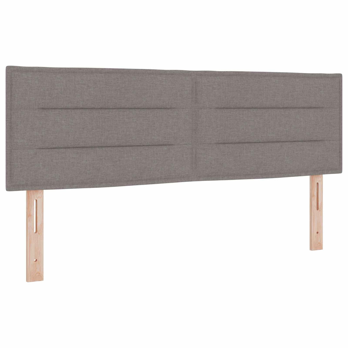 Krevet s madracem i skladištem Sivosmeđa 140 x 200 cm Baršun