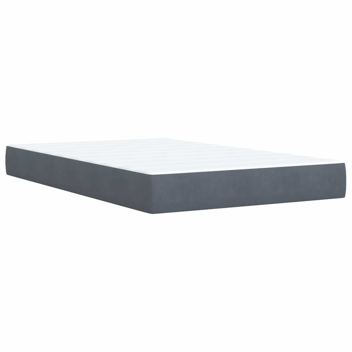 Krevet s od storage s uzglavljem Tamnosiva 90 x 200 cm Baršun