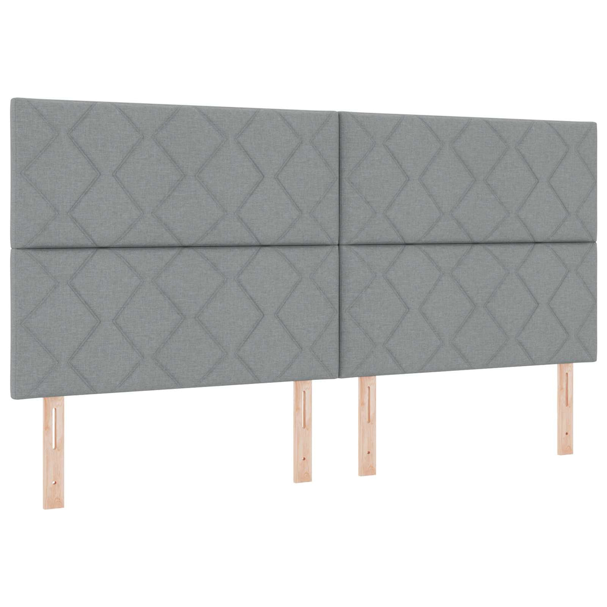 Krevet s madracem i skladištem Svjetlosiva 200 x 200 cm tkanina