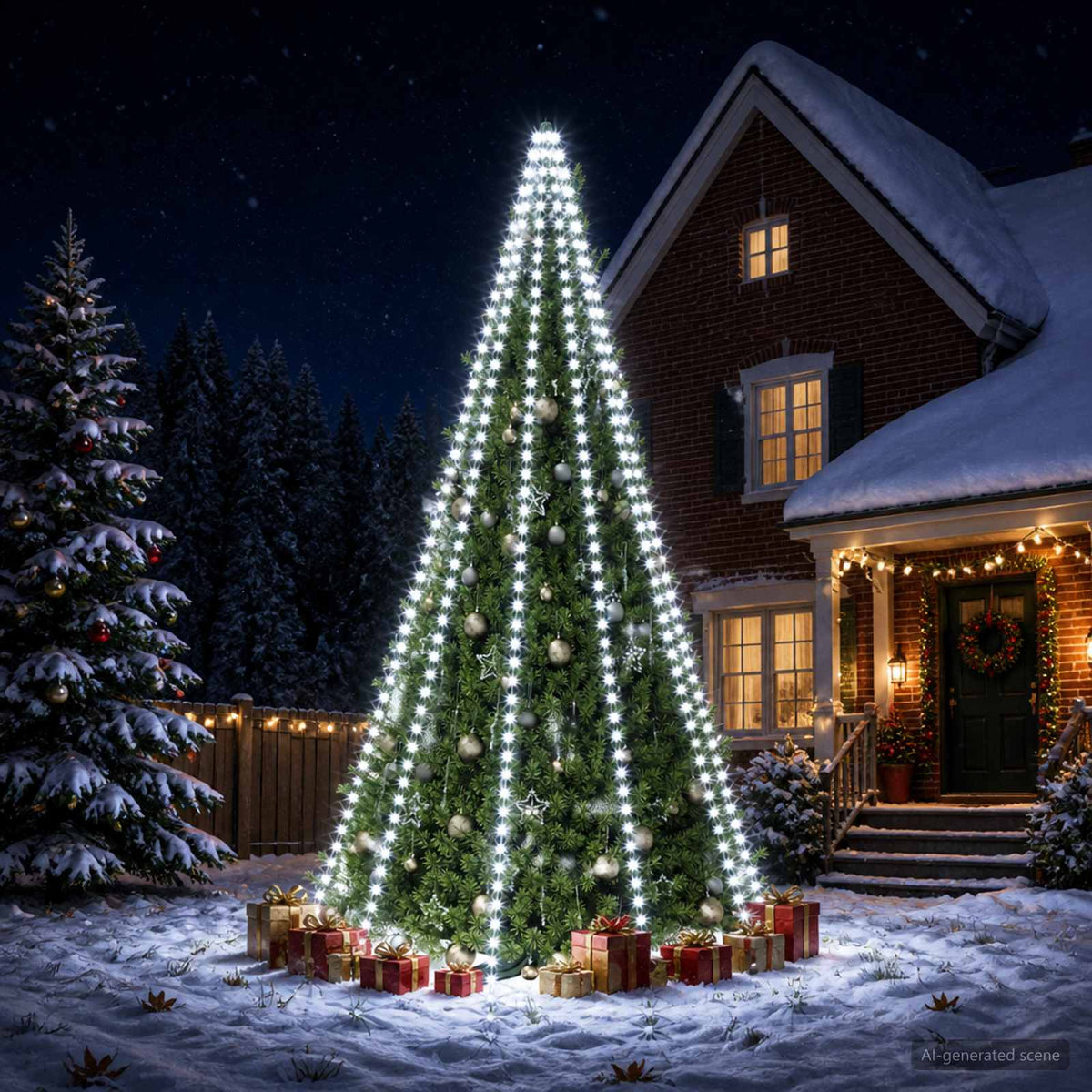 Svjetla za božićno drvce 500 LED lampica 500 cm