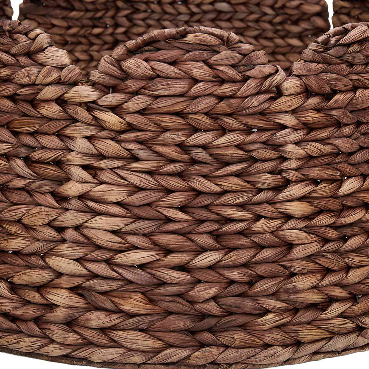 Ogrlica za božićno drvce Kružni Smeđa Promjer 105 x 28 cm