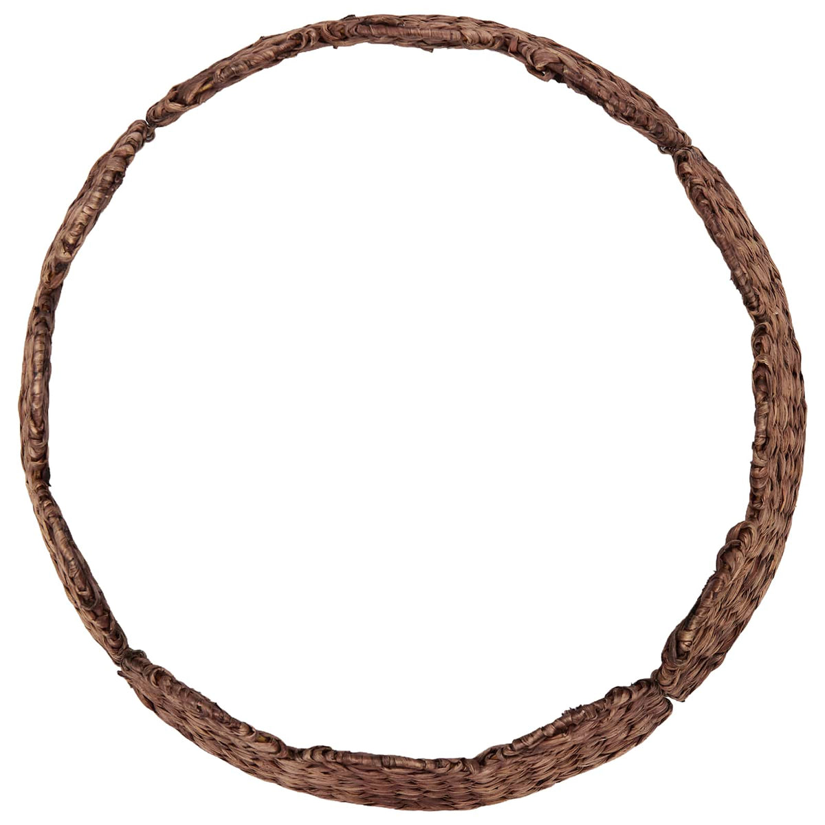 Ogrlica za božićno drvce Kružni Smeđa Promjer 105 x 28 cm