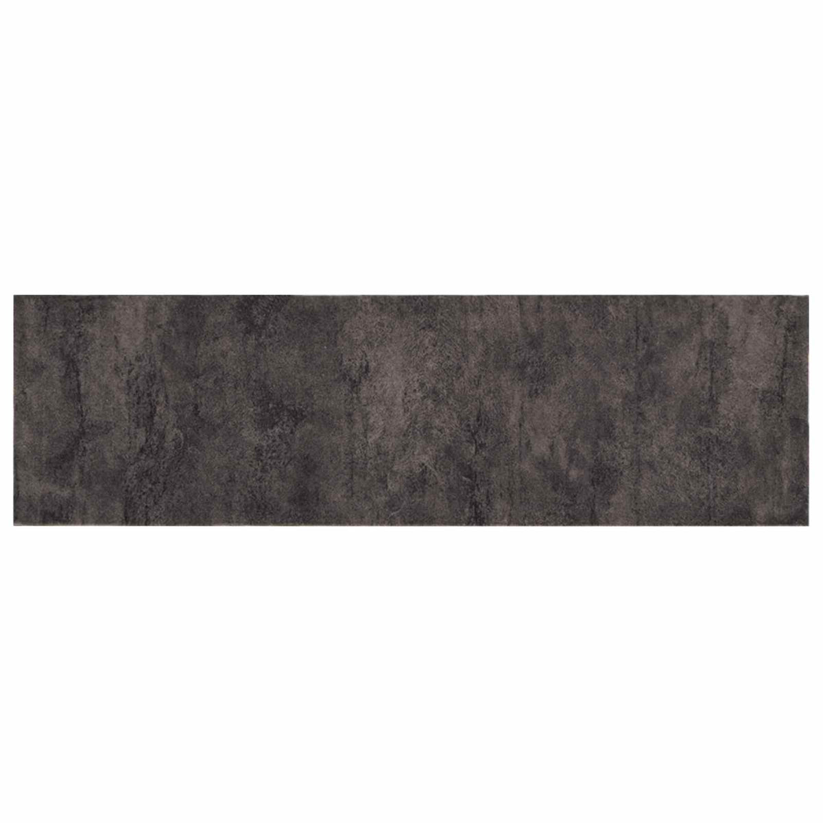 Kuhinjski Tepih crni beton 150 x 45 cm 100% poliamid