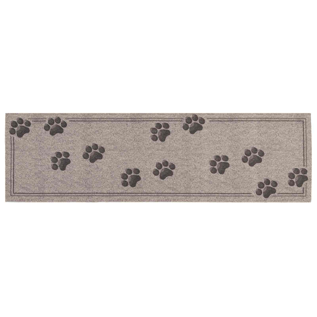 Kuhinjski Tepih Sive šape 150 x 45 cm 100% poliamid