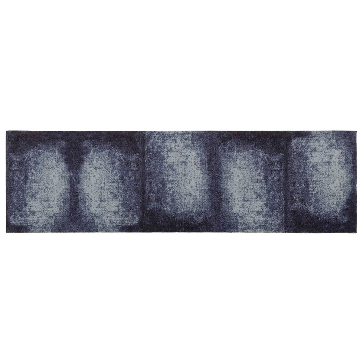 Kuhinjski Tepih Plavo Sjenilo 150 x 45 cm 100% poliamid