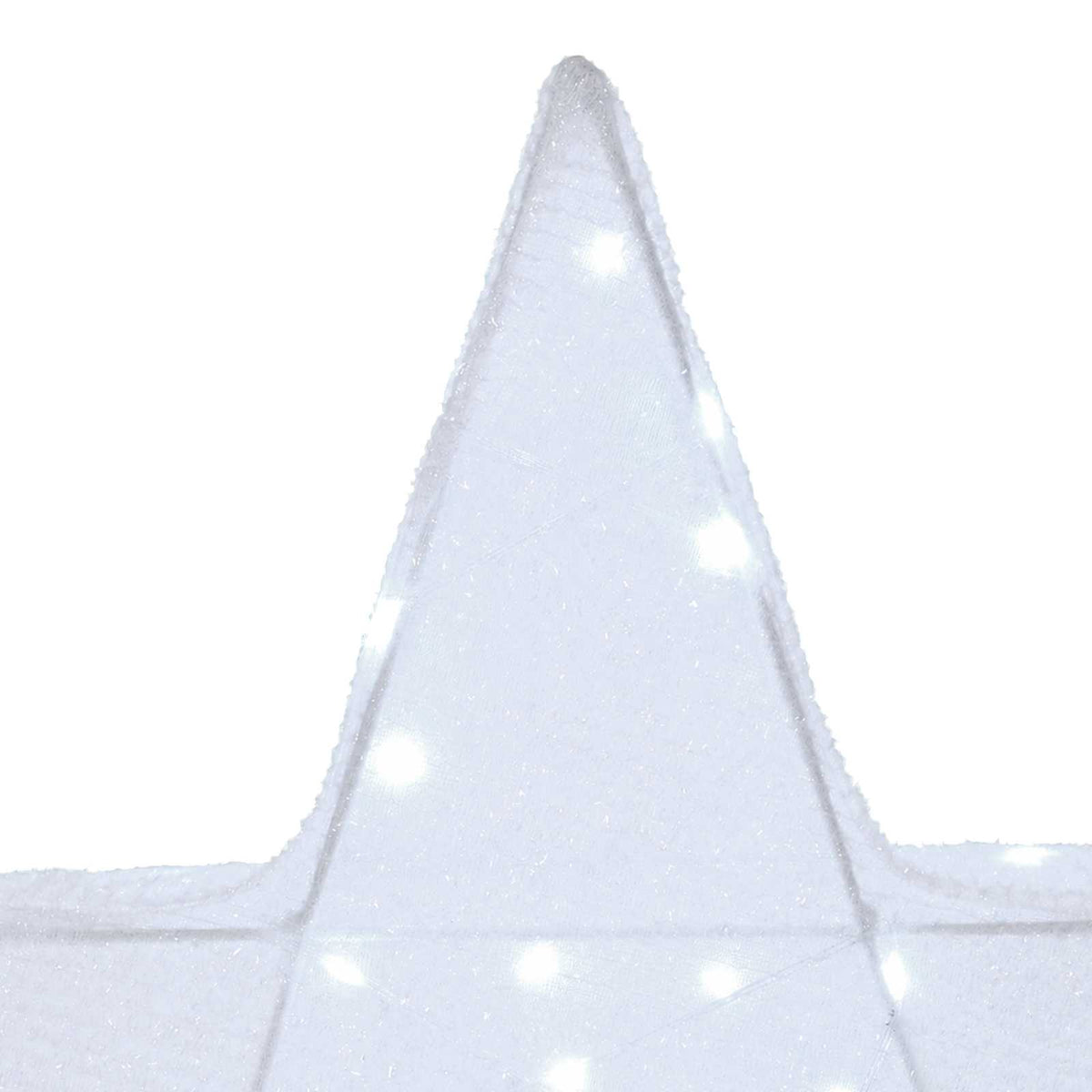3D božićna zvijezda 50 LED lampica Hladno bijela
