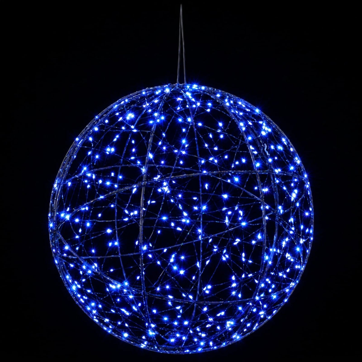 Božićni vrh svjetla 500 LED lampica Plava Promjer 40 x 42 cm
