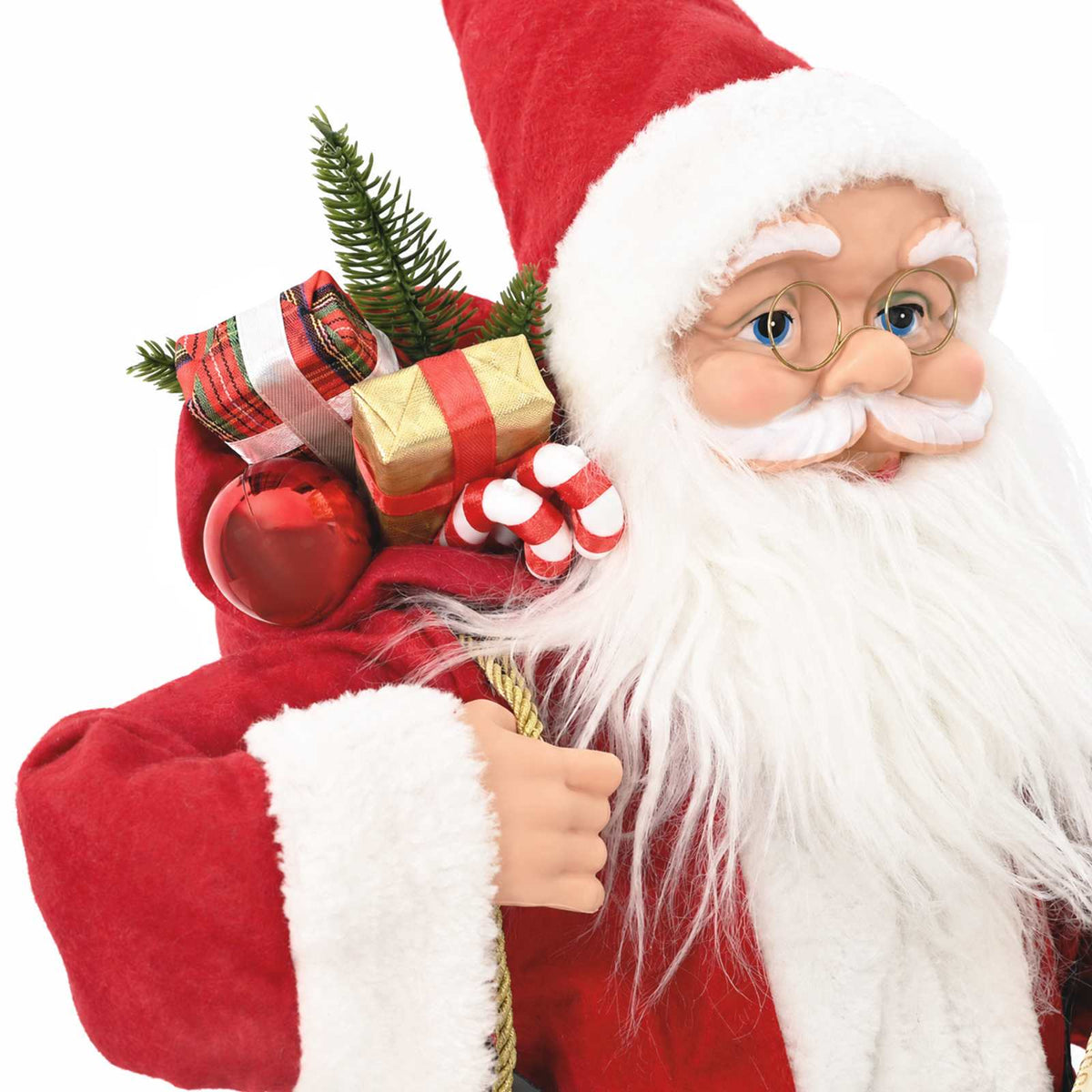 Figura Djed Božićnjak Crvena 62 cm Poliester
