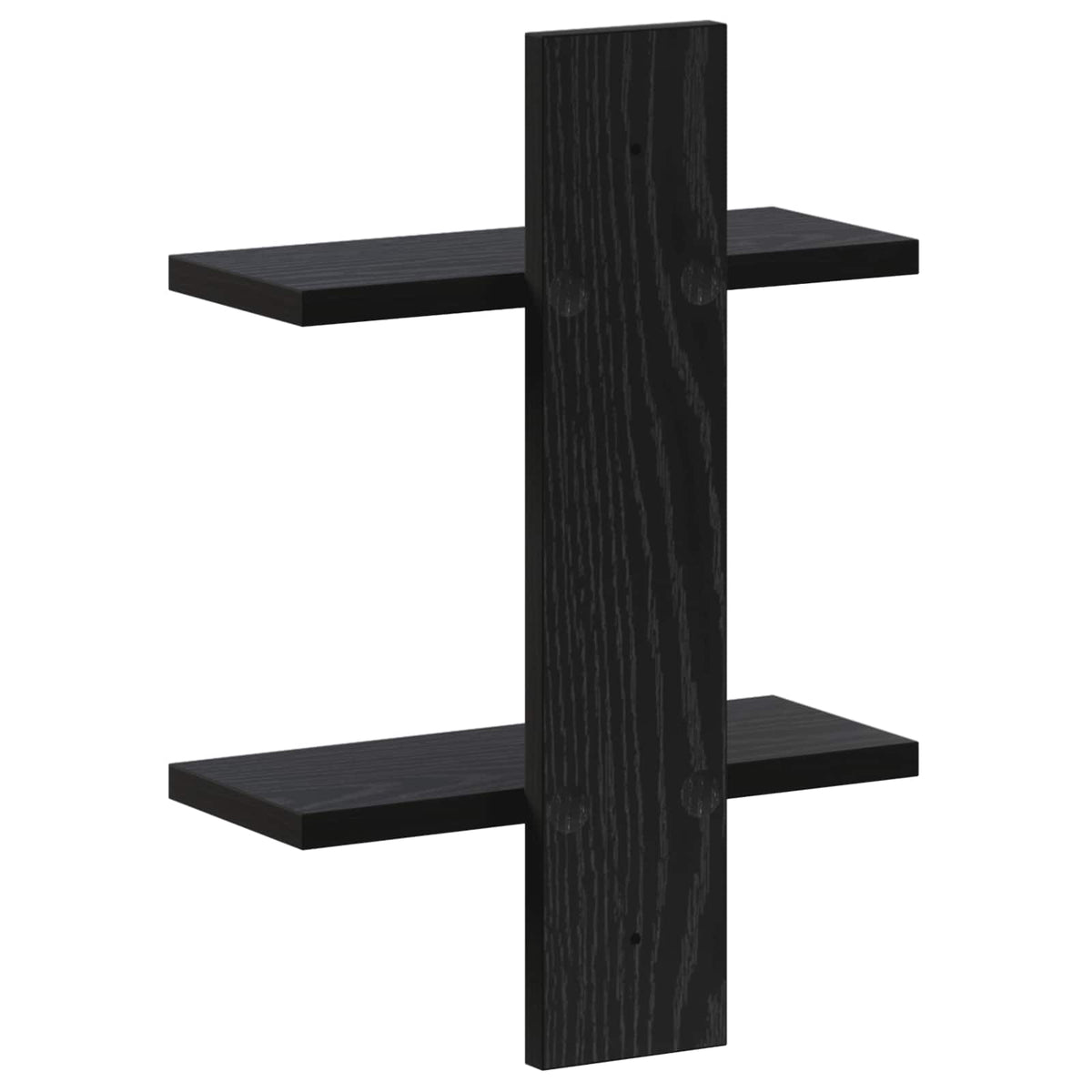 Zidna polica Crni hrast 30 x 13.5 x 43 cm Prerađeno drvo