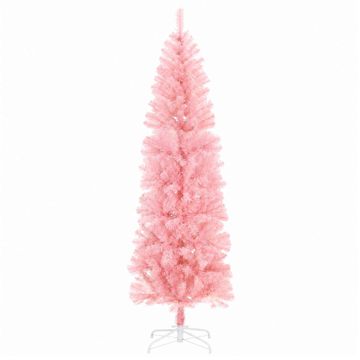 Umjetno vitko božićno drvce 180 cm 300 LED lampica Topla bijela