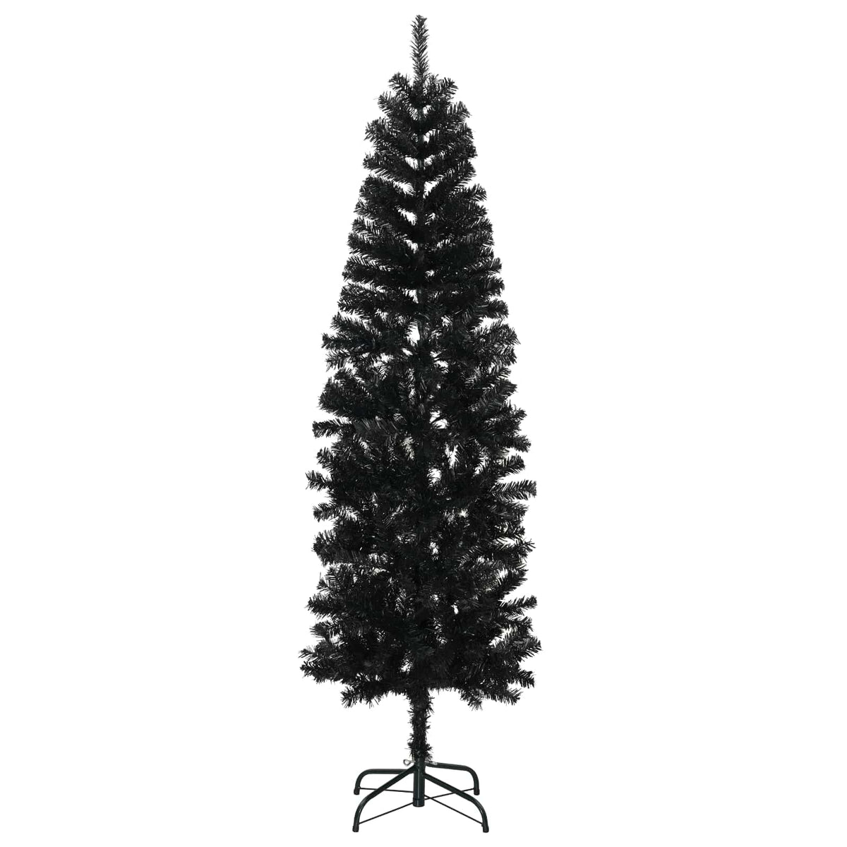 Umjetno usko božićno drvce s kuglicom 210 cm 300 LED lampica