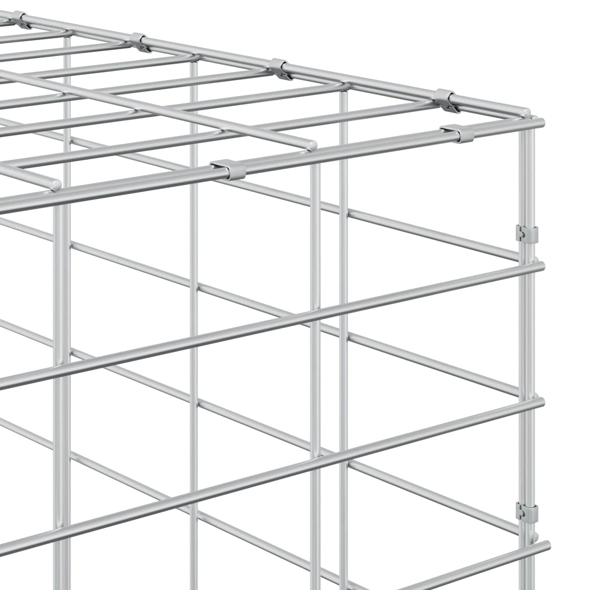 Gabion s žicom debljine 3,5 mm i mrežom 5x2,5 cm 350x20x50 cm