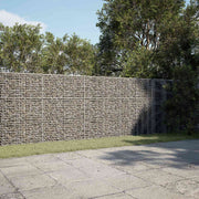 Gabion s žicom debljine 3,5 mm i mrežom 5x2,5 cm 450x20x150 cm