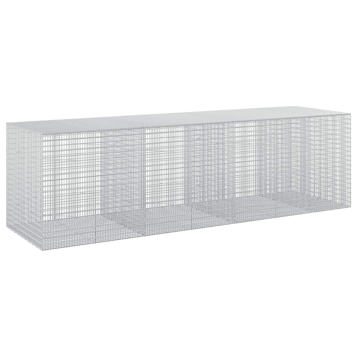 Gabion s žicom debljine 3,5 mm i mrežom 5x2,5 cm 350x100x100 cm