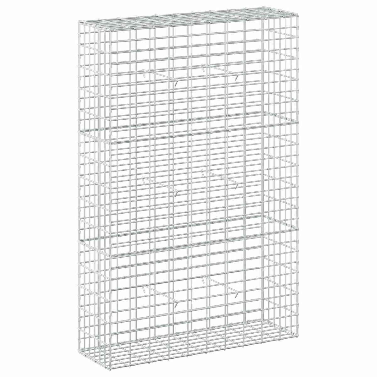 Gabion s žicom debljine 3,5 mm i mrežom 5x10 cm 100x30x150 cm