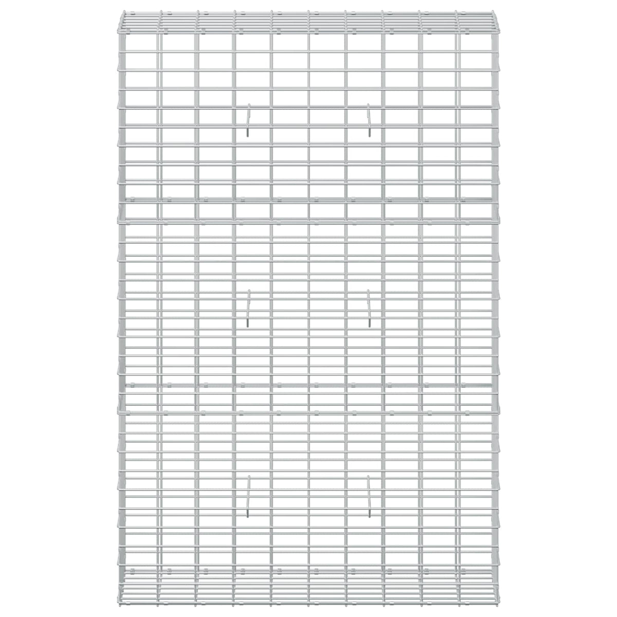 Gabion s žicom debljine 3,5 mm i mrežom 5x10 cm 100x30x150 cm