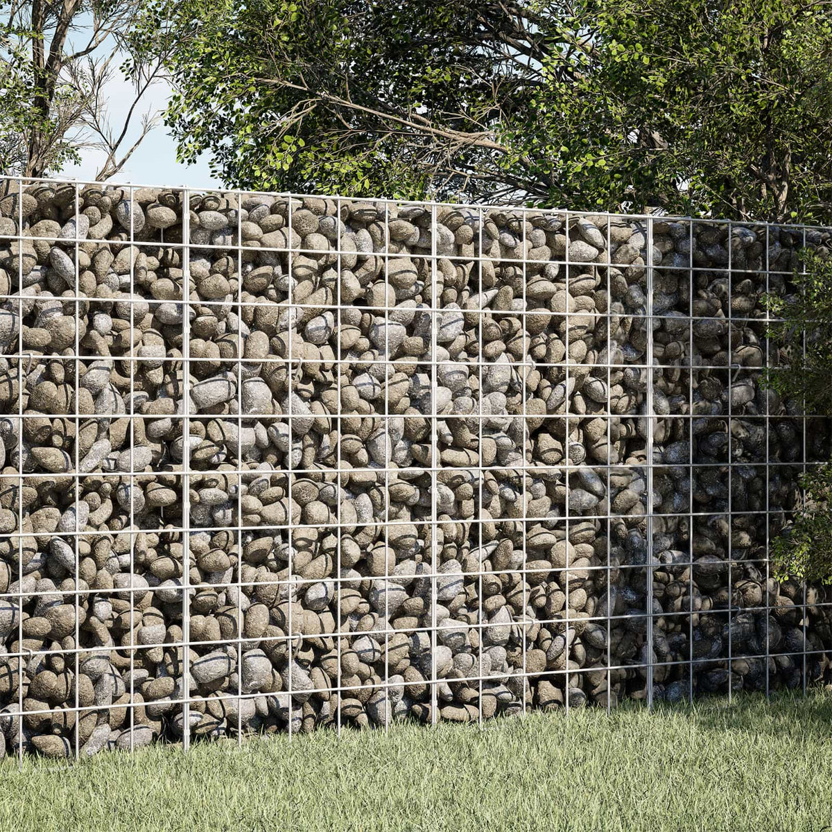 Gabion s žicom debljine 3,5 mm i mrežom 10x10 cm 50x30x100 cm